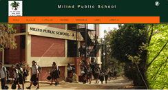 Desktop Screenshot of milindpublicschool.com