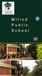 Mobile Screenshot of milindpublicschool.com